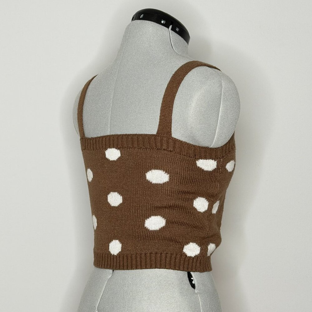 Altar'd State Polka Dot Crop Top - Picture 4 of 7